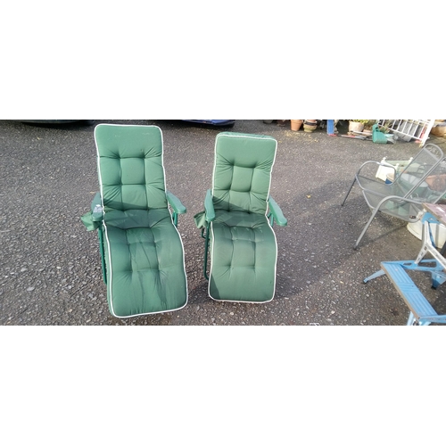 13A - A Pair of Sun Loungers