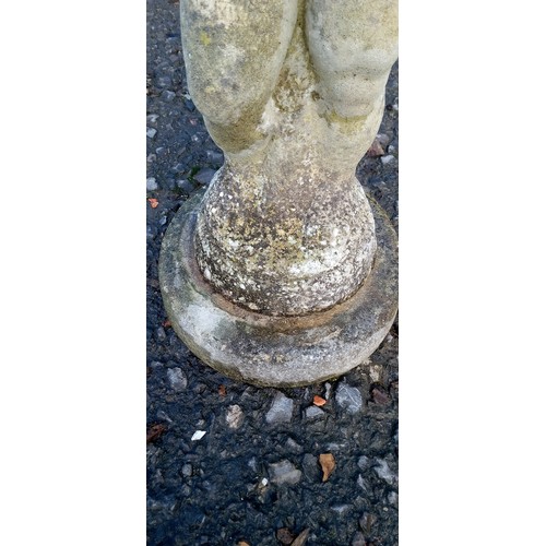 63 - Concrete Statue of a boy 72cm H