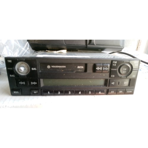 177B - 2 Volkswagen Car Stereos and a 6 Disc Changer