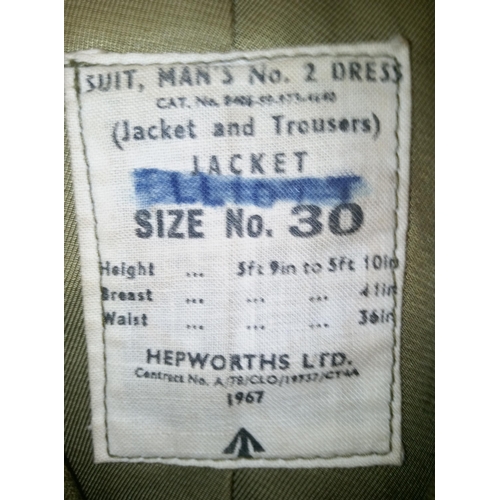 414C - 2 British Army Dress Uniform Jackets.