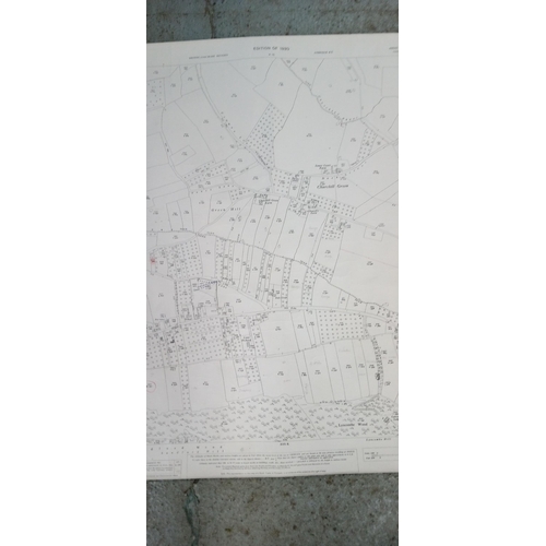 283 - Two 1930's Maps of Sandford Woods and Surrounding Area.