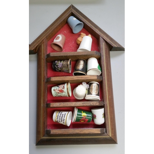 10 - A Selection Of Thimbles In Presentation Boxes.