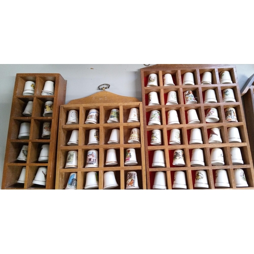 10 - A Selection Of Thimbles In Presentation Boxes.