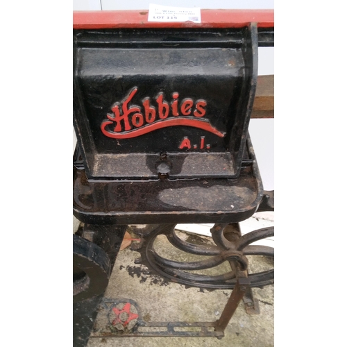 115 - A Hobbies AI Treadle Fret Saw.