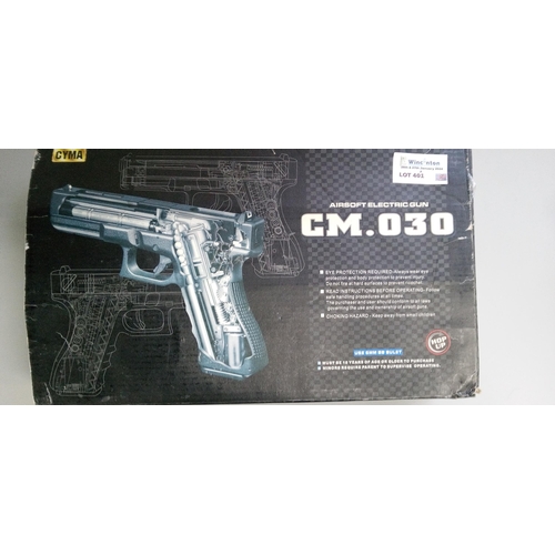 401 - A G.M 030 Air Soft Electric Gun.