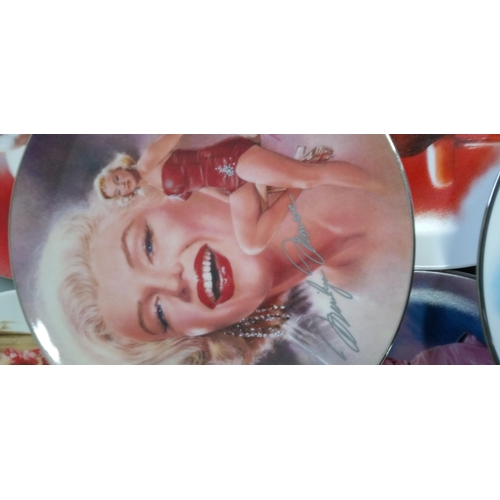 12 - A Selection of Marilyn Monroe Collectors Plates.