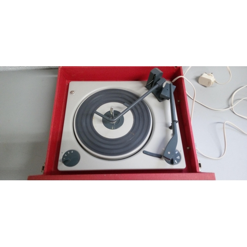 308 - A Fidelity HF35 Portable Record Deck.