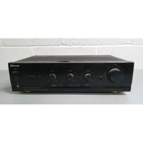 313 - A Sherwood Integrated Amplifier AX-4050R.