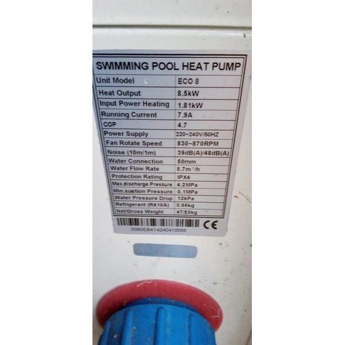 128 - An ECO Swimming Pool Heat Pump.