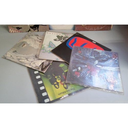 340 - Rick Waterman and Yes LPs including The Yes Album, Relayer Saving My Heart, Atlantic, Tormato, Drama... 