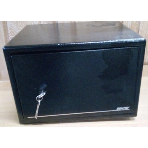 738 - A Sentry Home Safe with 2 Keys. 40cm x 38cm x 43cm.