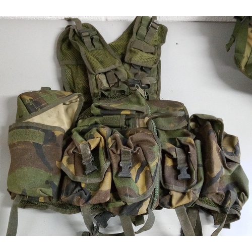 816 - 1 Army Rucksack and 1 Army Web Tex Field Jacket.