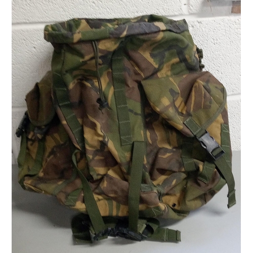 816 - 1 Army Rucksack and 1 Army Web Tex Field Jacket.