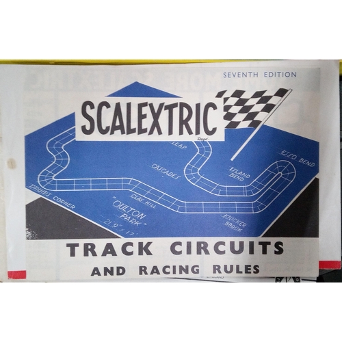 1206 - A Vintage Scaletrix 4 in 1, 4 Lane Racing. Complete.