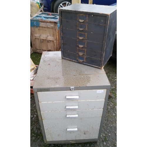 157 - A Pair of Filing Cabinets.