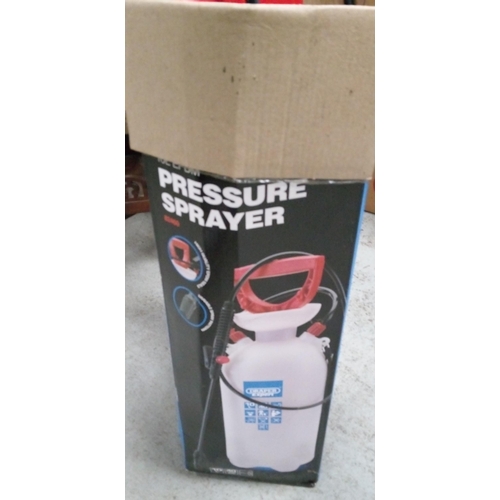 198 - A Draper Pressure Sprayer in Original Box.