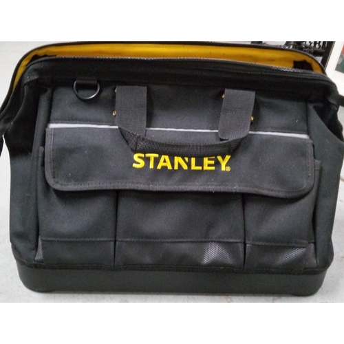 207 - A Stanley Tool Bag and Contents.