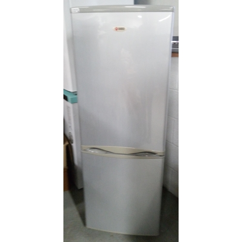 294 - A Naiko Fridge Freezer (Fridge at Top). 141cm H x 50cm x 60cm.