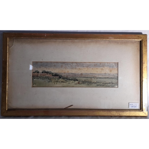 121 - A PAIR OF 19TH CENTURY RURAL SCENE OIL PAINTINGS ON CANVAS, along with a larger rural oil painting (... 