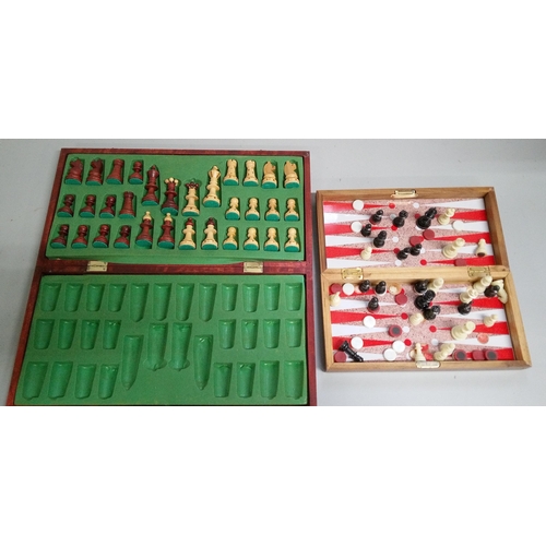 1222 - 2 Chess Sets.