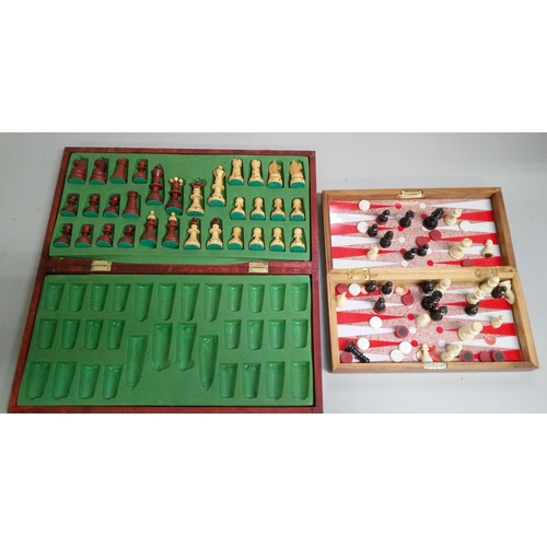 1222 - 2 Chess Sets.