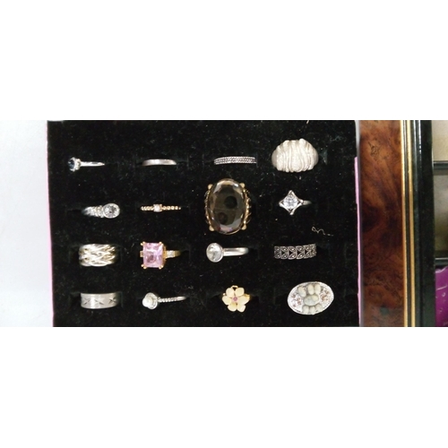 845 - A Selection of Dress Rings.