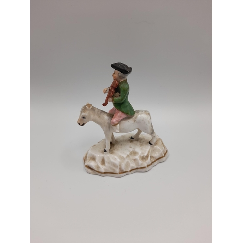 130 - A GROUP OF VARIOUS ENGLISH AND CONTINENTAL 18TH & 19TH CENTURY PORCELAIN FIGURINES, including tavern... 