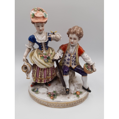 130 - A GROUP OF VARIOUS ENGLISH AND CONTINENTAL 18TH & 19TH CENTURY PORCELAIN FIGURINES, including tavern... 