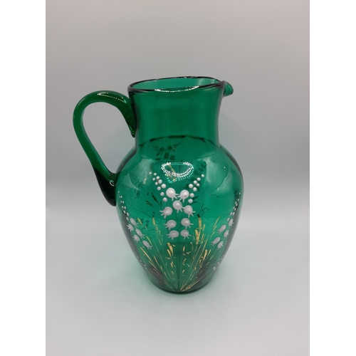 142 - A LARGE GROUP OF MAINLY 19TH CENTURY GLASS WARES, the lot includes cranberry glass jugs and salts, B... 