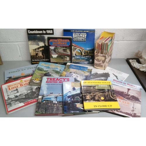 1197 - A Quantity of Train Books.