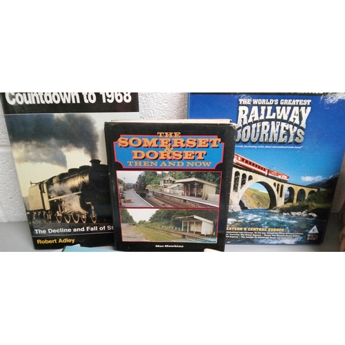 1197 - A Quantity of Train Books.