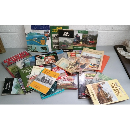 1198 - A Quantity of Train Books.