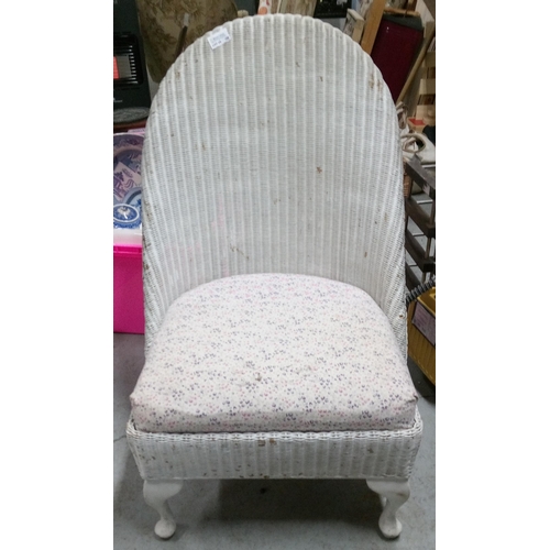 28 - A Lloyd Loom Style Chair.