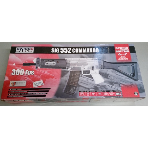 408 - Sig 552 Commando BB gun in Box