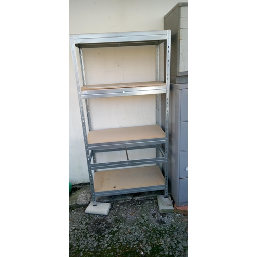 96 - Metal Shelving