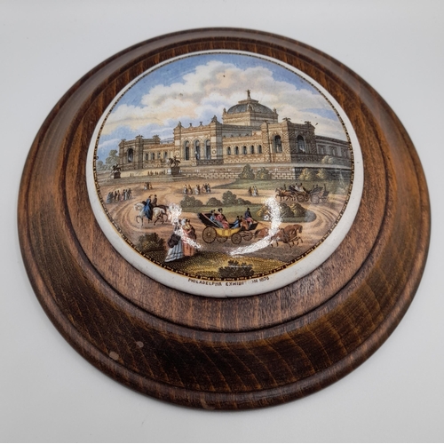 178 - A GROUP OF FOURTEEN 19TH CENTURY PRATTWARE POT LIDS, including 'The Enthusiast' and 'A Letter from D... 