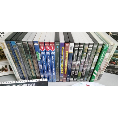 59 - A Collection of Steam Railway DVDs.