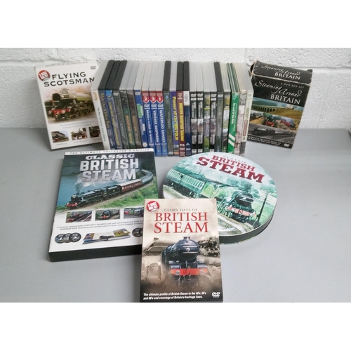 59 - A Collection of Steam Railway DVDs.