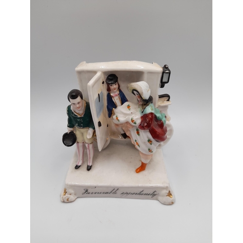 183 - A MIXED GROUP OF PORCELAIN FIGURES, mainly 19th Century, including biscuit porcelain figures, cream ... 