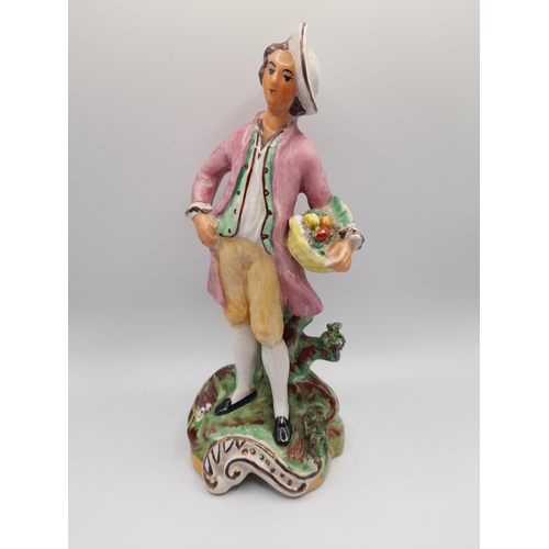 184 - A MIXED GROUP OF 18TH & 19TH CENTURY PORCELAIN FIGURES, English and continental examples including M... 