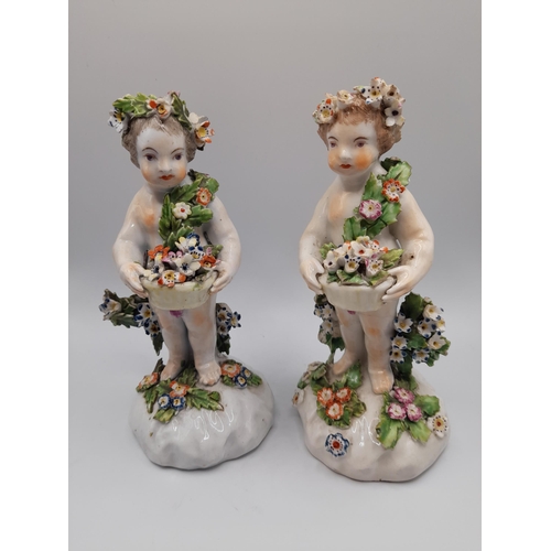 186 - A MIXED GROUP OF MAINLY 19TH CENTURY FIGURINES, the lot includes an 18th Century Meissen figure of p... 