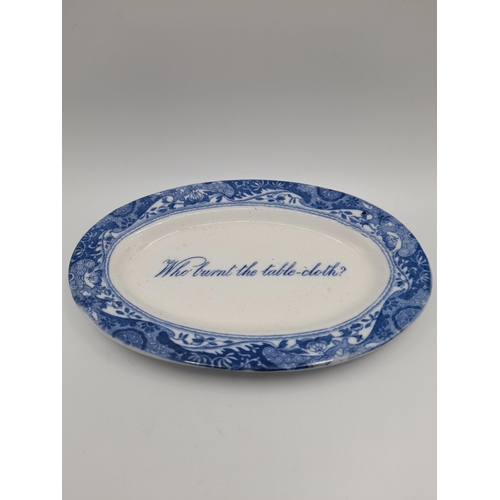 193 - A MIXED GROUP OF BLUE AND WHITE CHINA WARES, mostly English 19th Century, the lot includes an 18th c... 