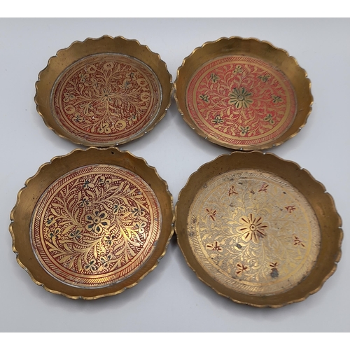 217 - A MIXED GROUP OF COPPER, BRASS AND SILVER PLATED WARES, 19TH/20TH CENTURY, the lot includes a trivet... 