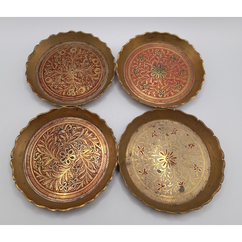 217 - A MIXED GROUP OF COPPER, BRASS AND SILVER PLATED WARES, 19TH/20TH CENTURY, the lot includes a trivet... 