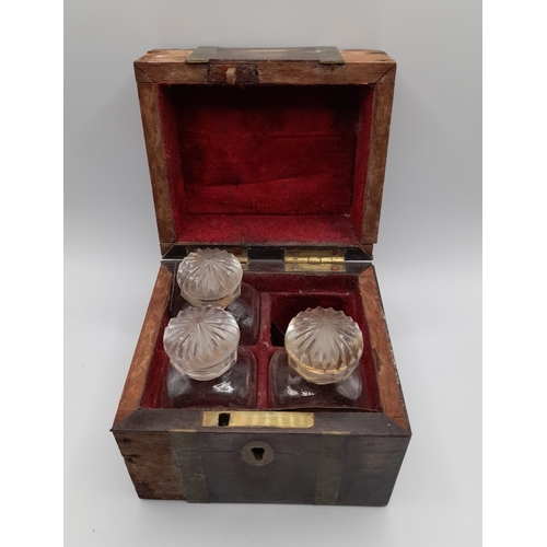 228 - A GROUP OF 19TH CENTURY MAHOGANY TEA CADDIES AND BOXES, along with a tantatalus, ink stand and a mot... 