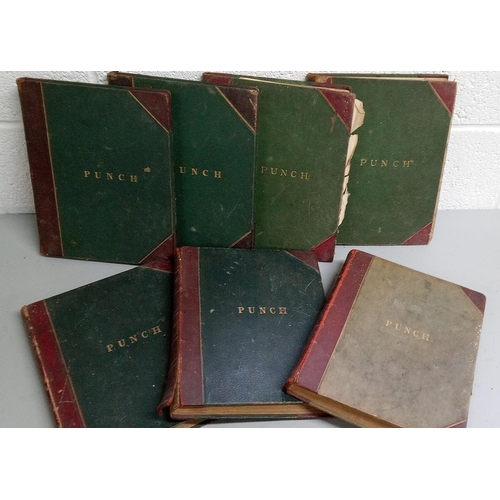 1187 - 7 Punch Books, Volumes 78,82,87,88,89,90 and 91.