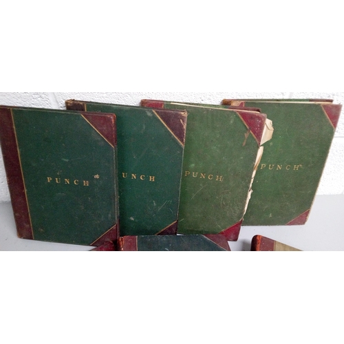 1187 - 7 Punch Books, Volumes 78,82,87,88,89,90 and 91.