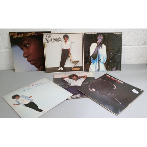 340E - Joan Armatrading LP Collection including Show Some Emotion, Me Myself and I, To The Limit, Steppinou... 