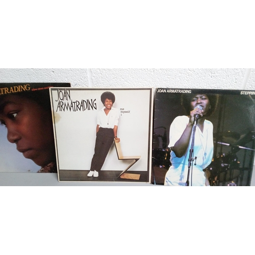 340E - Joan Armatrading LP Collection including Show Some Emotion, Me Myself and I, To The Limit, Steppinou... 