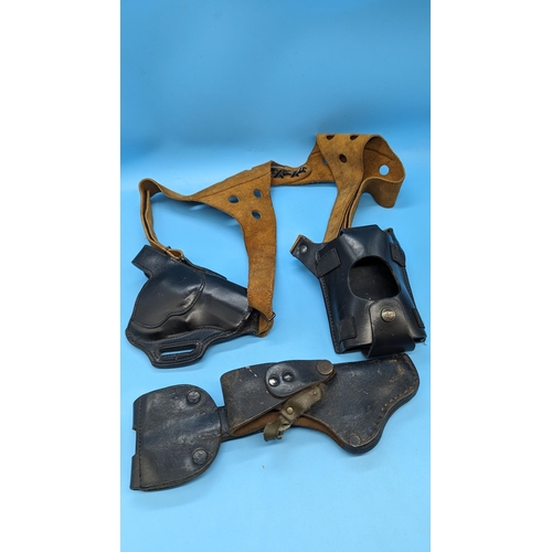 412 - 2 x Shoulder Holsters